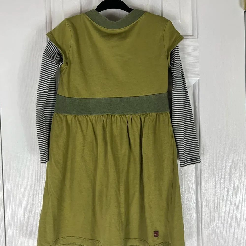 Tea Collection Girls Dress Size 4 - Picture 2 of 3